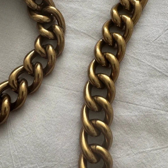 Kurt Geiger Faux Fur Chain Strap Bag - Picture 6 of 6